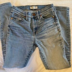 Madewell High Riser Skinny Jeans 27